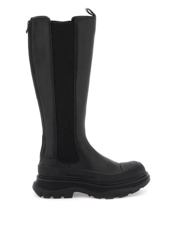 Tread Slick Chelsea Long Boots Boots - ALEXANDER MCQUEEN - BALAAN 1