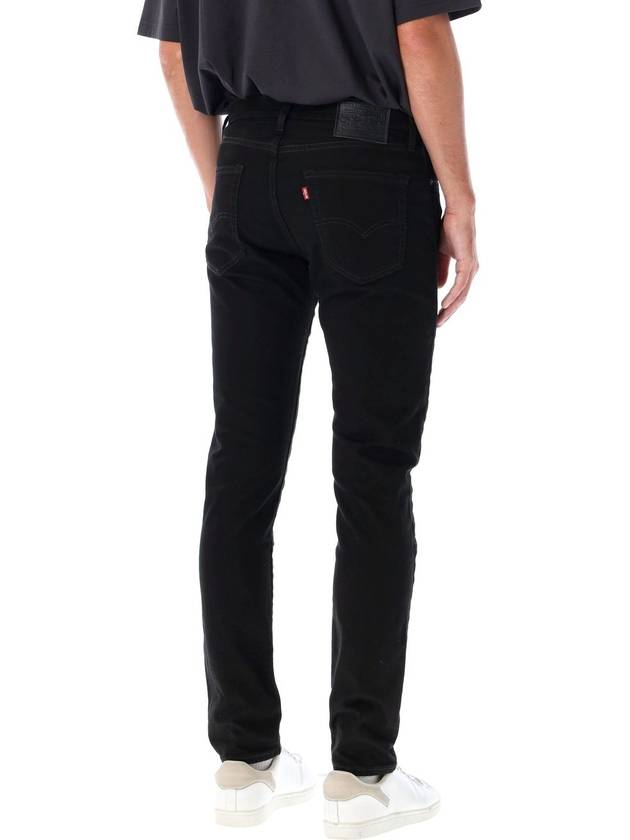 Men's Slim Tapered Jeans Black - LEVI'S - BALAAN 3