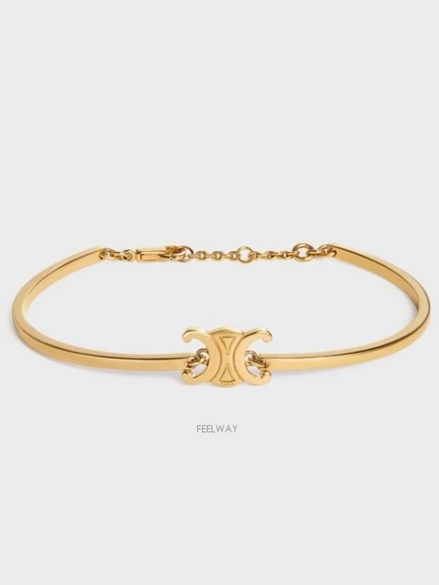 Triomphe Articulated Bracelet Gold - CELINE - BALAAN 2