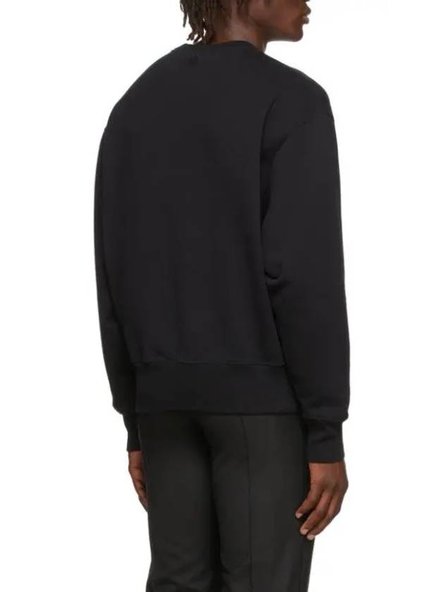 DE COEUR Oversized longsleeve French terry sweatshirt - AMI - BALAAN 3