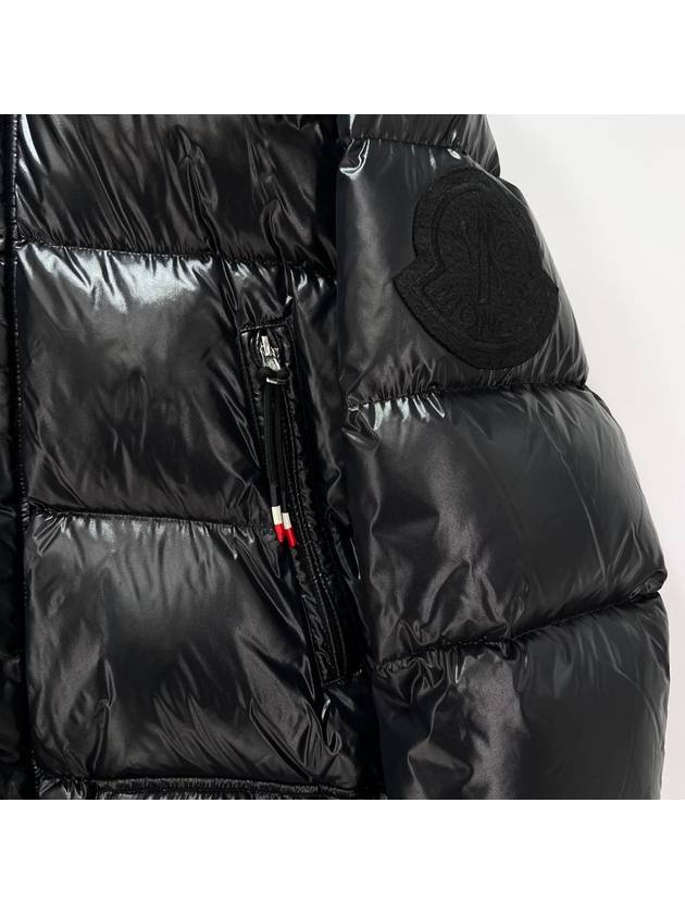 Genius Big Logo Padding Black Size 2 - MONCLER - BALAAN 8