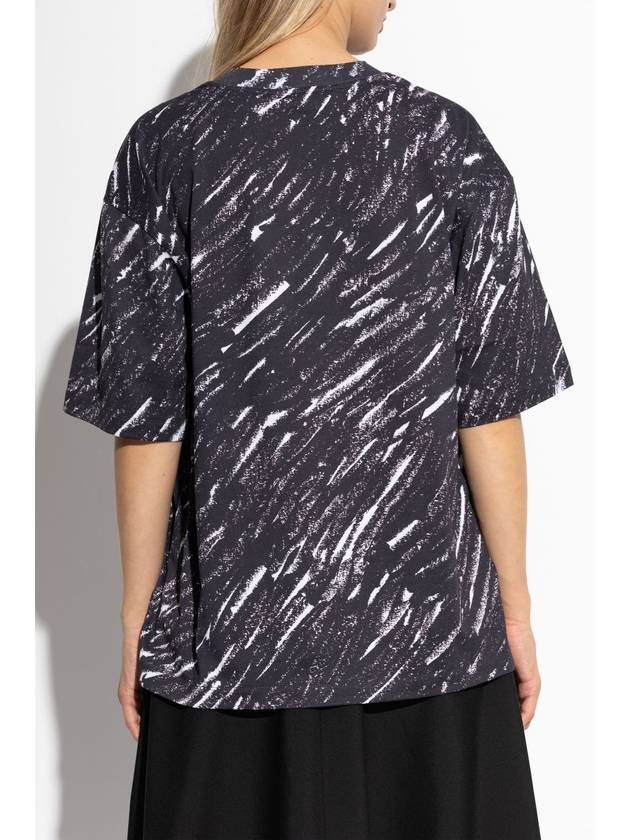 Marni Printed T-shirt, Women's, Black - MARNI - BALAAN 4