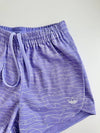 Logo Print Shorts Light Purple - ADIDAS - BALAAN 4