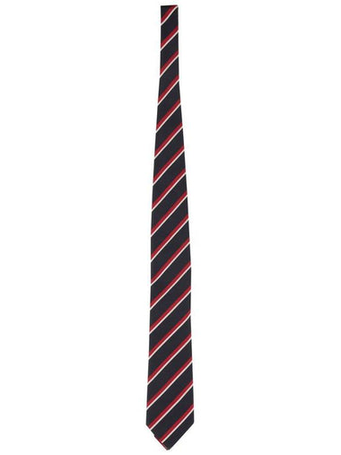 Zegna Silk Jacquard Tie - ERMENEGILDO ZEGNA - BALAAN 1