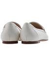 T Timeless Leather Loafers White - TOD'S - BALAAN 5