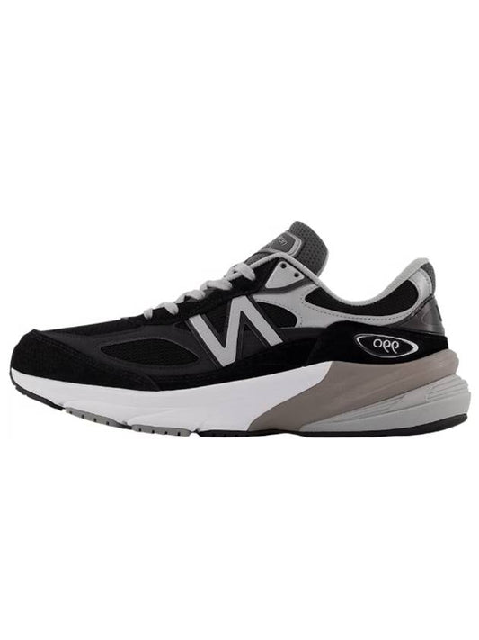 990v6 Low Top Sneakers Grey Black - NEW BALANCE - BALAAN 2