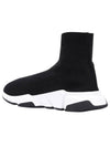 Speed Trainer  High Top Sneakers Black White - BALENCIAGA - BALAAN 6