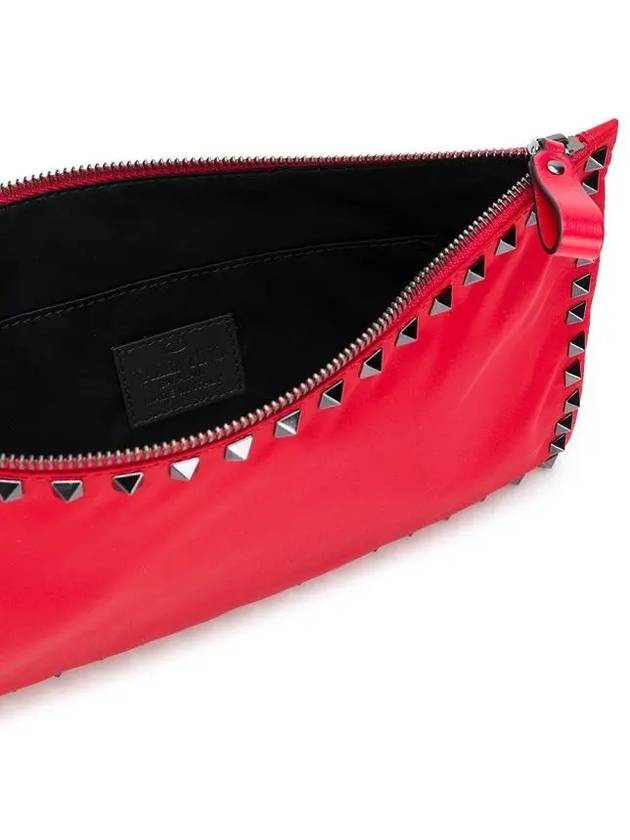 Rockstud Red Clutch SY0P0565NOV - VALENTINO - BALAAN 4