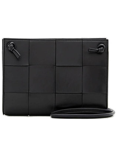 Intrecciato Cassette Mini Cross Bag Black - BOTTEGA VENETA - BALAAN 2