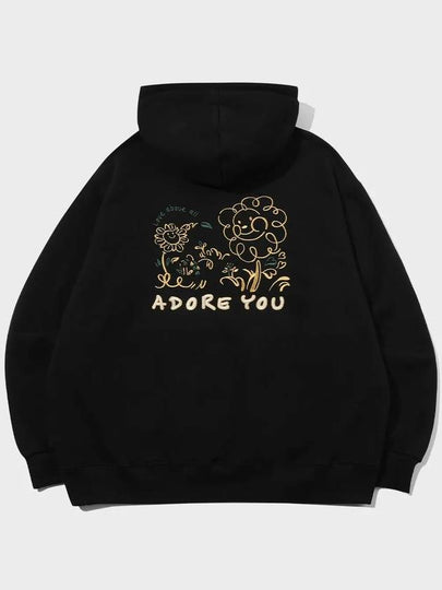 Edo Yu embroidery hoodie black - CPGN STUDIO - BALAAN 2