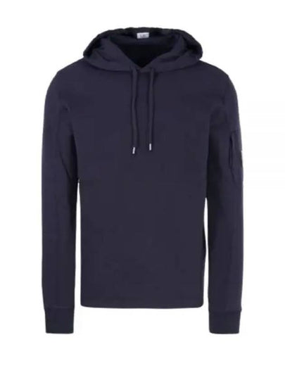 Lens Wappen Light Fleece Hoodie Navy - CP COMPANY - BALAAN 2