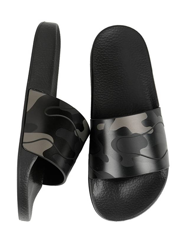 Camouflage Slippers Black - VALENTINO - BALAAN 3