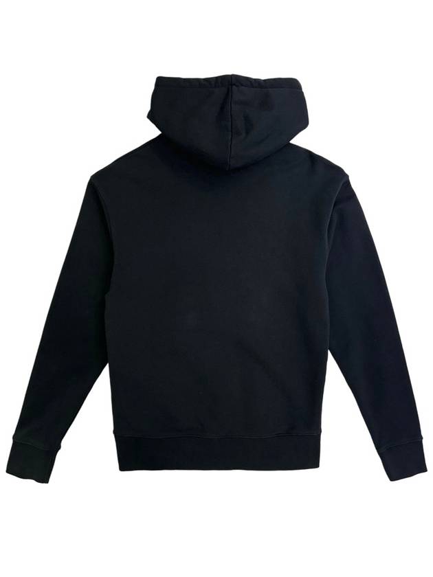 Chillax Fox Patch Classic Hoodie Black - MAISON KITSUNE - BALAAN 5