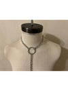 DSQUARED² RUNWAY BODY JEWEL SILVER METAL CHAIN ​​HARNESS WITH RINGS - DSQUARED2 - BALAAN 3