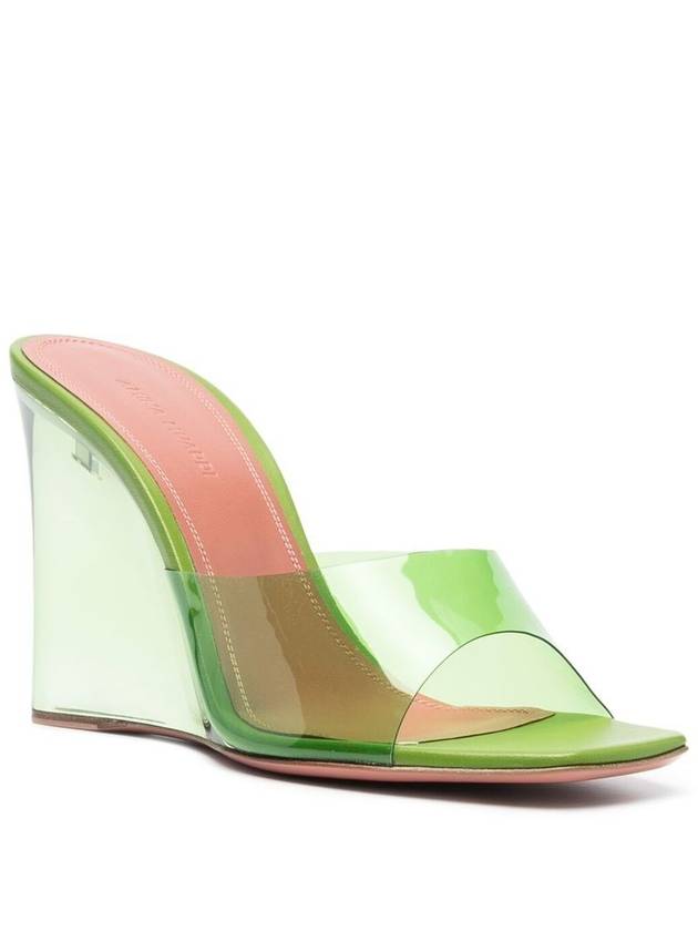 Amina Muaddi Sandals Green - AMINA MUADDI - BALAAN 4