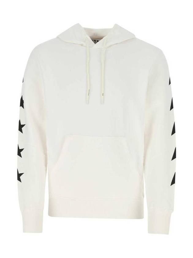 Alighiero Star Collection Hoodie White - GOLDEN GOOSE - BALAAN 1