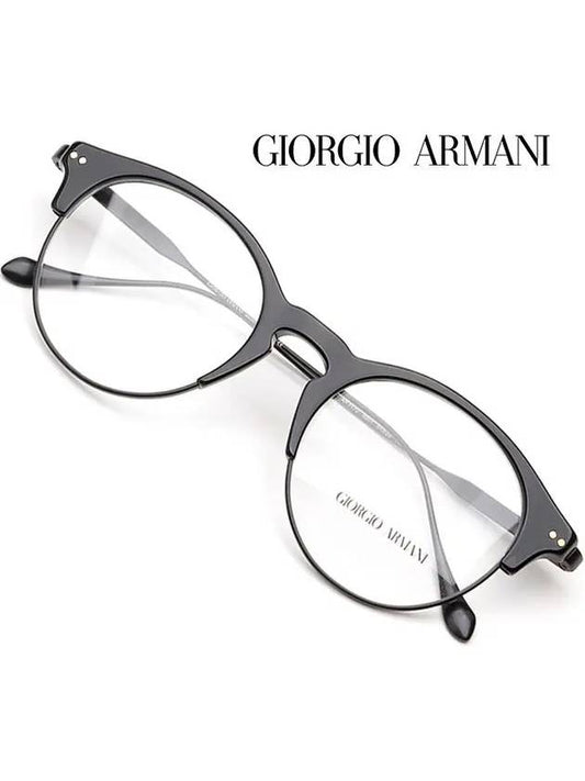 Armani glasses frame AR7172 5001 round glasses low gold frame - GIORGIO ARMANI - BALAAN 1