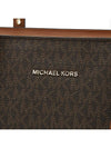 Voyager Medium Logo Shoulder Bag Brown - MICHAEL KORS - BALAAN.