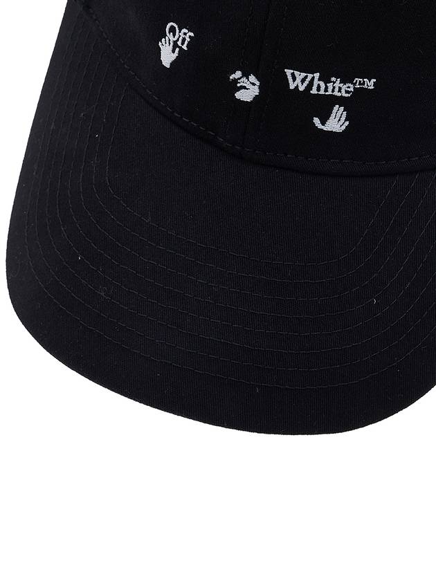 logo base ball cap black - OFF WHITE - BALAAN.