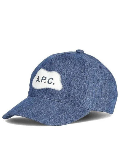 Eden Denim Base Ball Cap Navy - A.P.C. - BALAAN 2