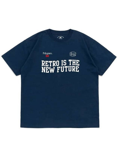 NEW FUTURE T SHIRTS DARK BLUE - POLYGRAM - BALAAN 1