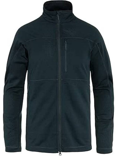 Men's Abisko Lite Fleece Jacket Black - FJALL RAVEN - BALAAN 1