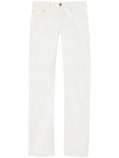 Denim Straight Pants PWYB032R24DEN0030303 White - PALM ANGELS - BALAAN 2