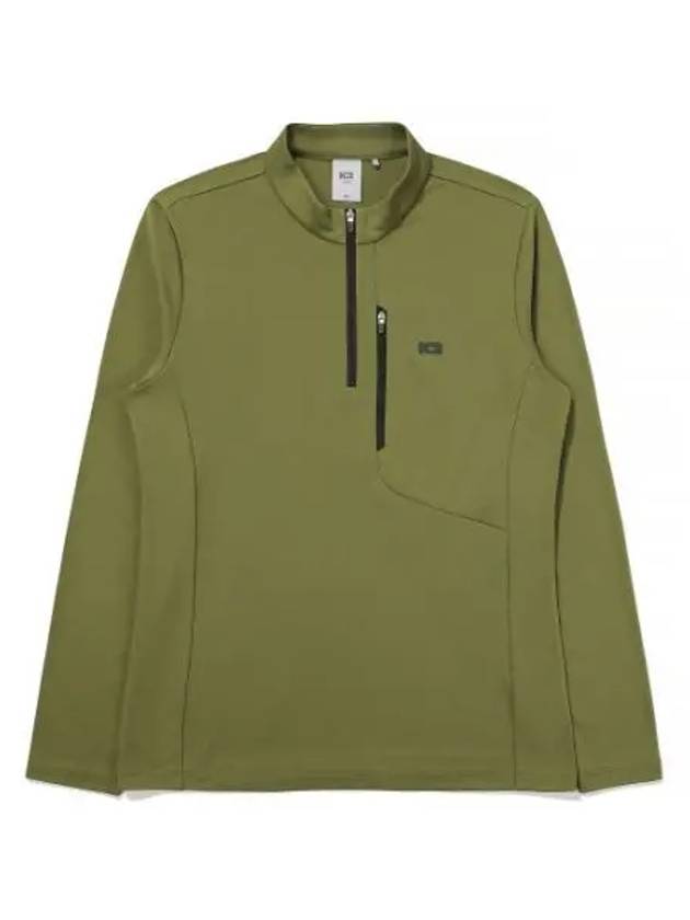 K2 SURROUND Fall Zip Up T Shirt W OLIVE KHAKI - KATE - BALAAN 1