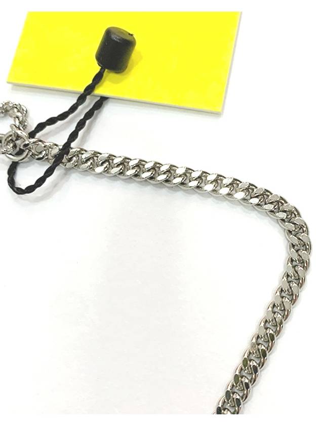 Logo Chain Necklace Silver - MARC JACOBS - BALAAN 8