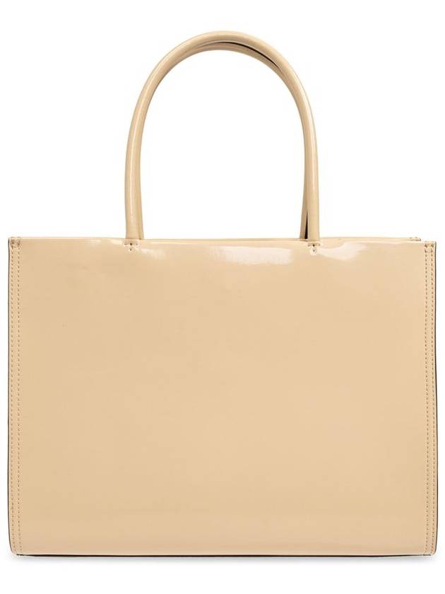 Ella Bio Small Tote Bag Beige - TORY BURCH - BALAAN 3