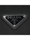 Triangle Logo Re-Nylon Cross Bag Black - PRADA - BALAAN 8