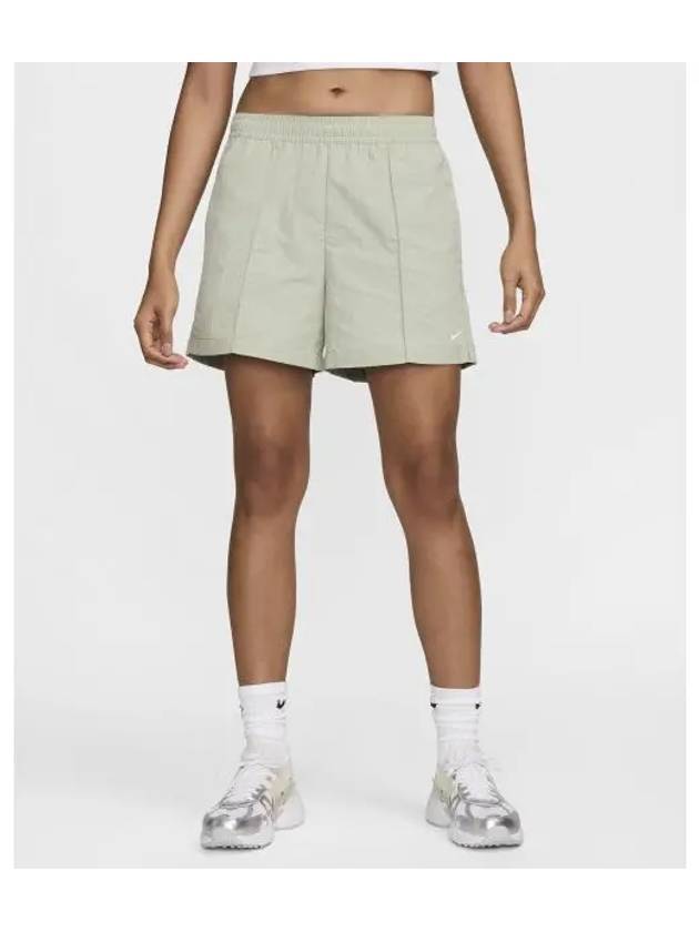 NSW Everything Woven Mid Rise 5 Shorts Jade Horizon - NIKE - BALAAN 1