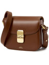 Grace Mini Cross Bag Brown - A.P.C. - BALAAN 3