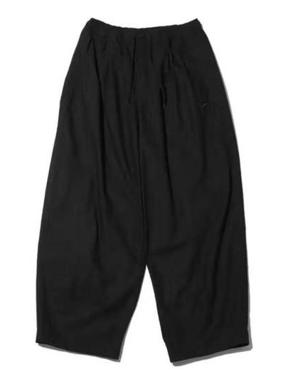 Club Balloon Wide Pants Black - NIKE - BALAAN 2