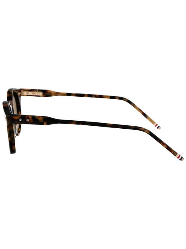 Eyewear Tortoiseshell Round Frame Sunglasses UES404AG0002 - THOM BROWNE - BALAAN 4