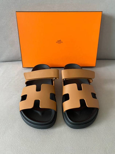 Chypre Women's Sandals Natural H222299Z - HERMES - BALAAN 2