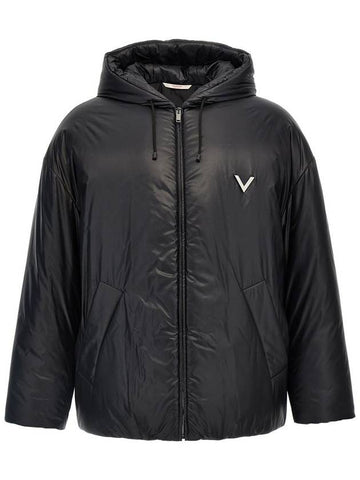 Valentino Garavani Valentino 'V Detail' Down Jacket - VALENTINO - BALAAN 1