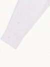 Collar point white cotton solid shirt SH136 - IKALOOOK - BALAAN 5