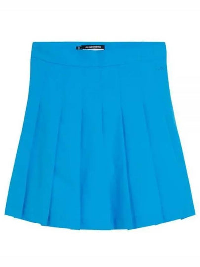 Women's Adina Golf Skirt Brilliant Blue - J.LINDEBERG - BALAAN 2