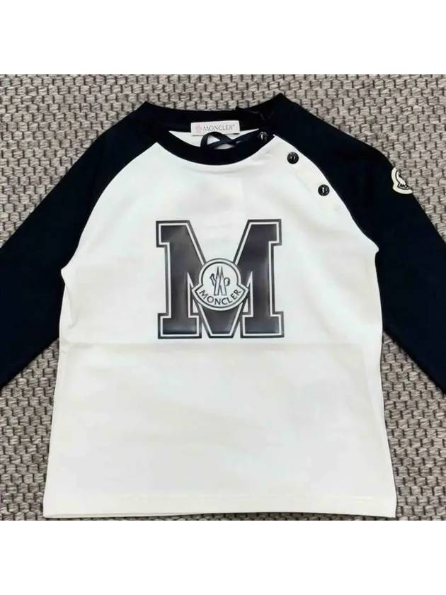 Moncler Baby Logo Long Sleeve T shirt - MONCLER - BALAAN 2