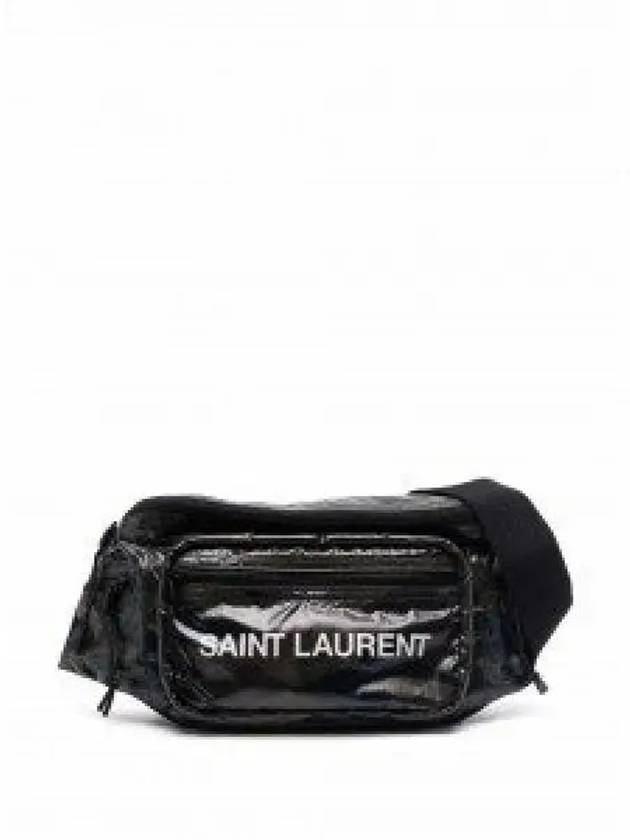 Men's Pouch Belt Bag Black - SAINT LAURENT - BALAAN 2