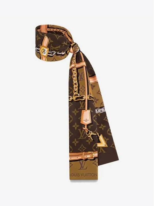 Women's Monogram Confidential Scarf Brown - LOUIS VUITTON - BALAAN 2