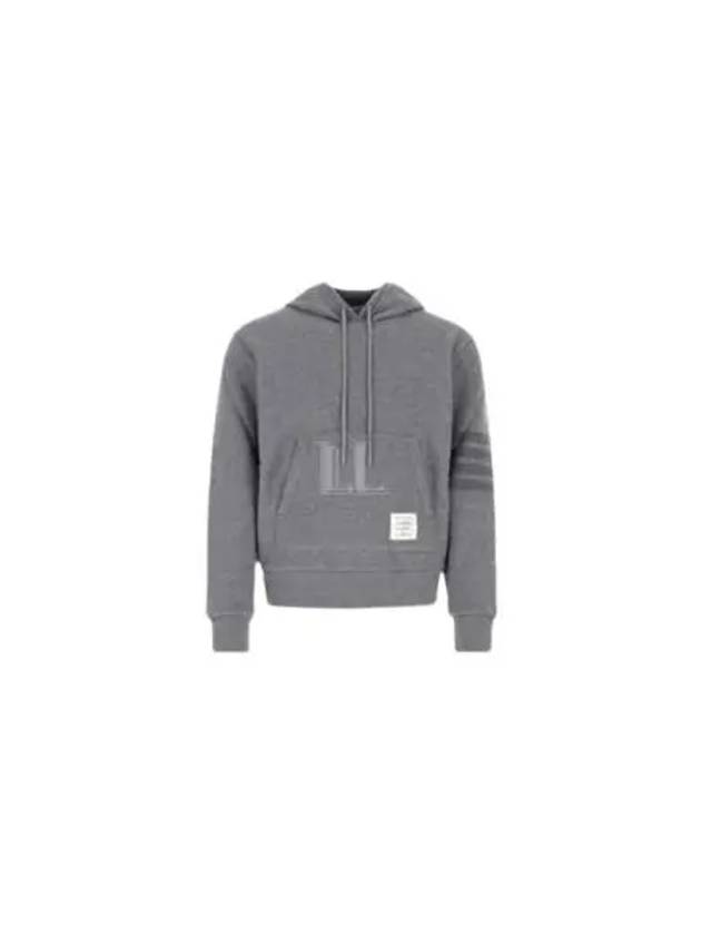 4 Bar Stripe Hoodie Grey - THOM BROWNE - BALAAN 2