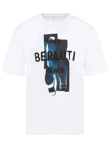 R27JRS13100129B Logo Short Sleeve T Shirt - BERLUTI - BALAAN 1