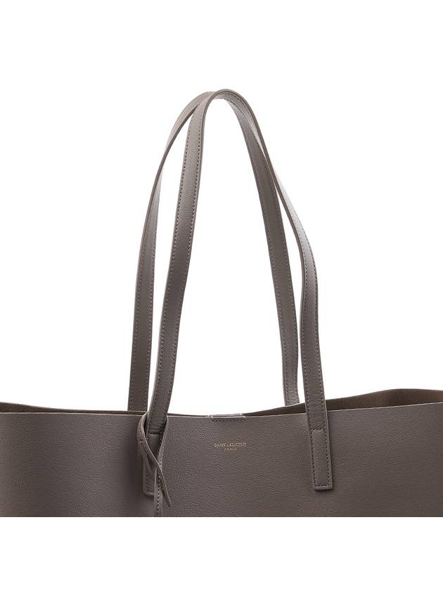 East West Shopper Tote Bag Brown - SAINT LAURENT - BALAAN 10