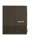 Studios Wool Muffler Green - ACNE STUDIOS - BALAAN.