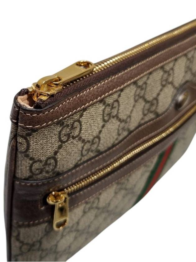 517551 GG Supreme Canvas Ophidia Clutch Bag - GUCCI - BALAAN 6