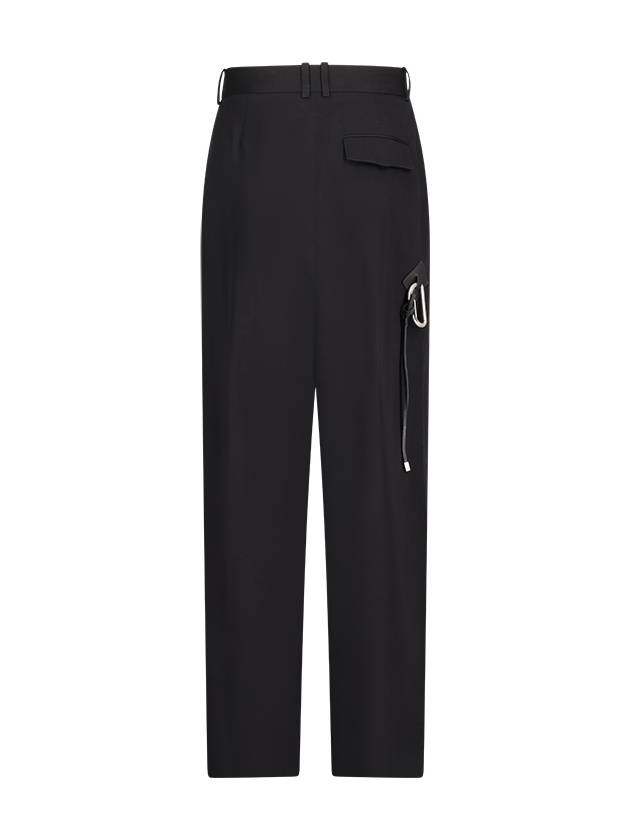 LOW CROTCH COTTON TROUSERS - LOEWE - BALAAN 2