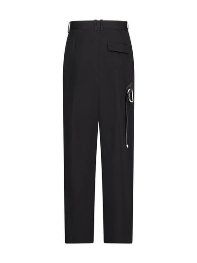 LOW CROTCH COTTON TROUSERS - LOEWE - BALAAN 2