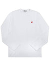 P1T308 2 Logo Patch Men's Long Sleeve TShirt - COMME DES GARCONS - BALAAN 5